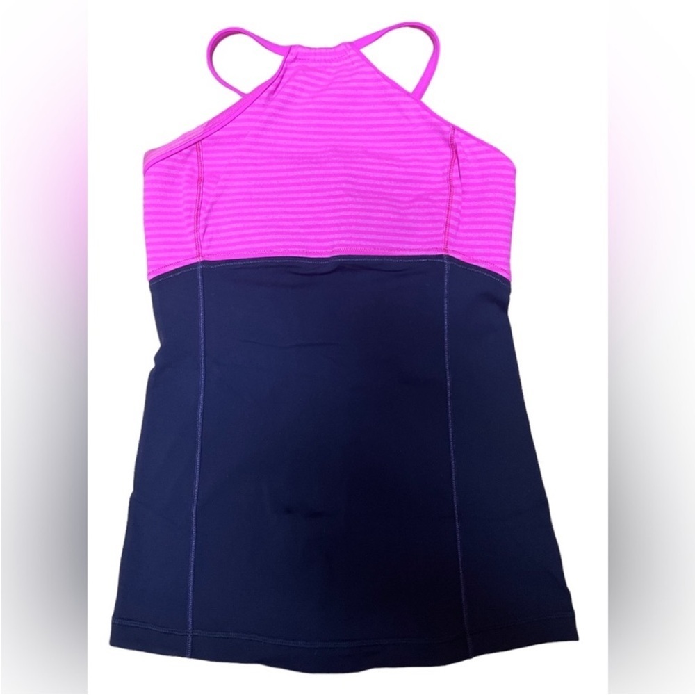 Lululemon Athletica Pink and Black Tank Top - Picture 3 of 6